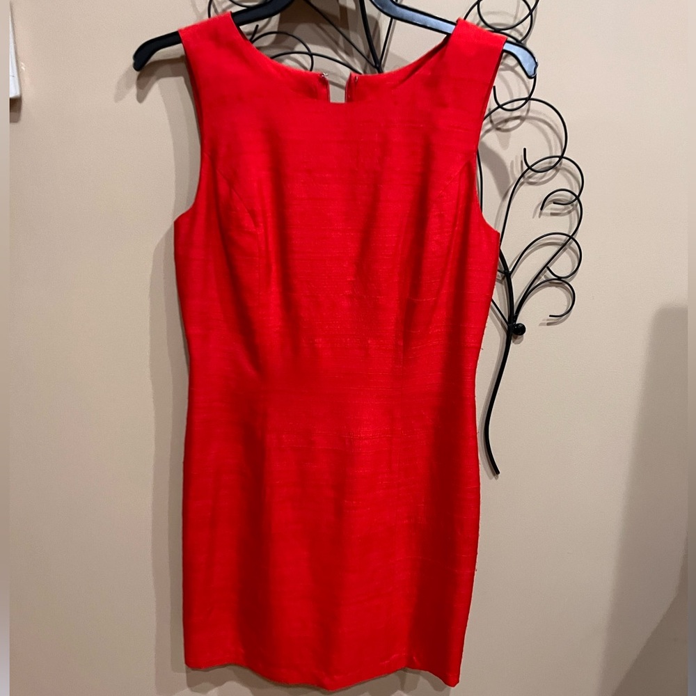 SILK “OPTIONS MELROSE” MINI RED HOT DRESS (PRISTINE CONDITION)